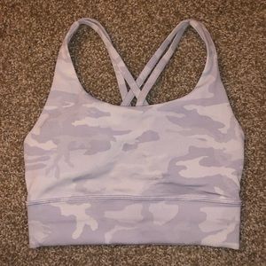 Lululemon Long Line Energy Bra *Camo